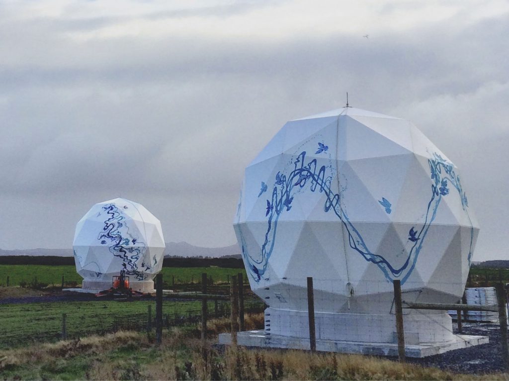 Planet Labs New Zealand ground station.