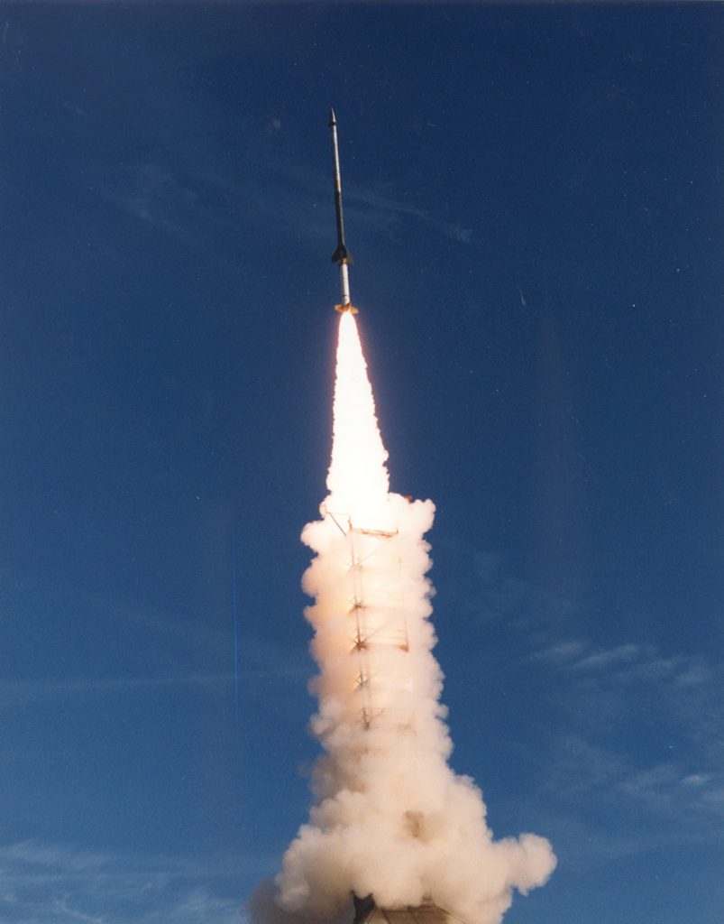 Black Brant 9 launch