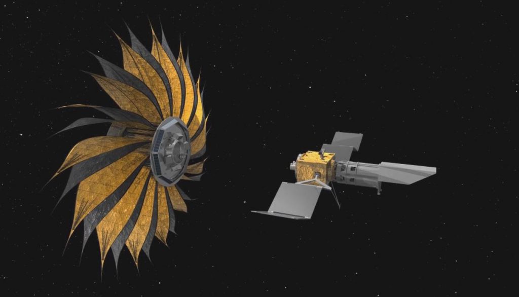 Starshade Artist's Concept 2