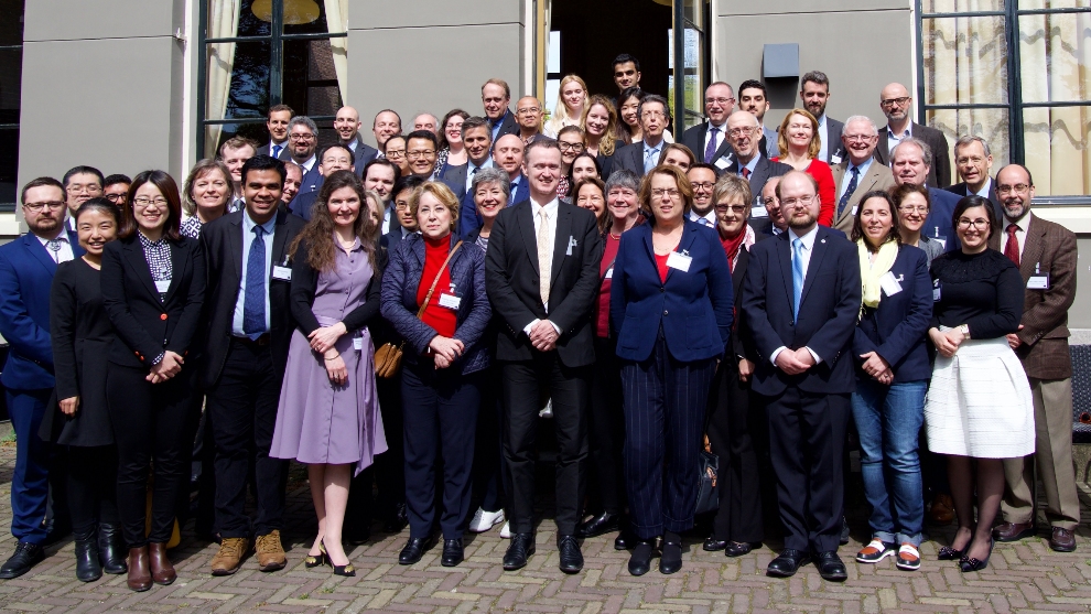The first Hague International Space Resources Governance Working Group in April, 2018.