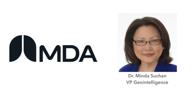 Dr. Minda Suchan Vice President Geointelligence MDA