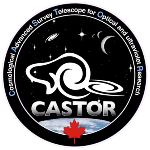 Using celestial themes, the CASTOR logo pays homage to Castor Canadensis — the North American Beaver — Canada’s national animal and an official “symbol of the sovereignty of Canada.” Credit: CASCA.