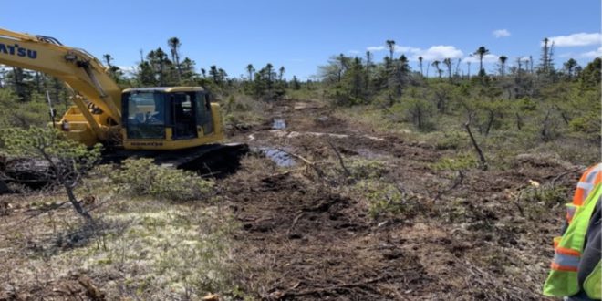 MLSI begins initial roadwork to gather soil and rock data for their design team